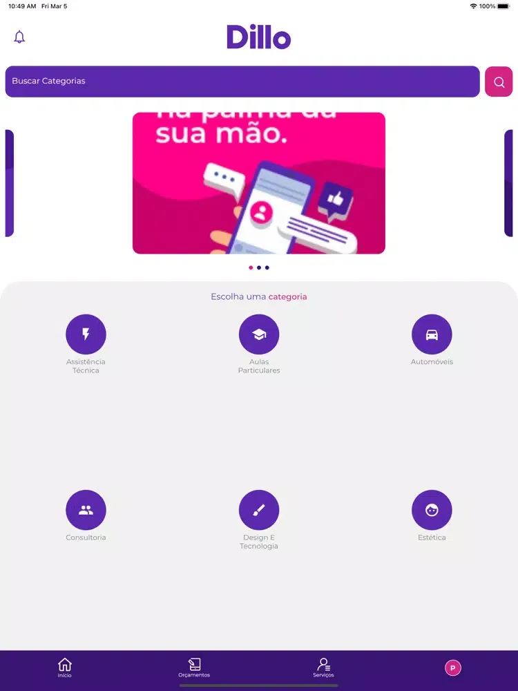 Capturas de pantalla de Dillo iPad 