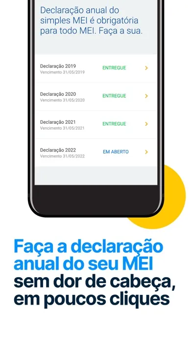 Capturas de pantalla de MEI Fácil: abrir CNPJ e conta