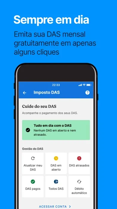 Capturas de pantalla de MEI Fácil: abrir CNPJ e conta