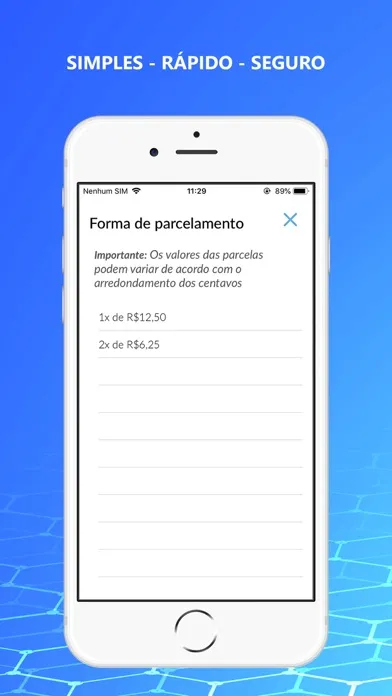 Capturas de tela do paySmart Capture