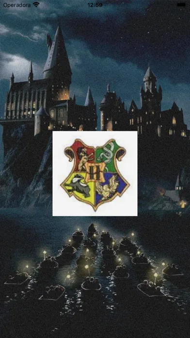 Tangkapan skrin Potter Quiz