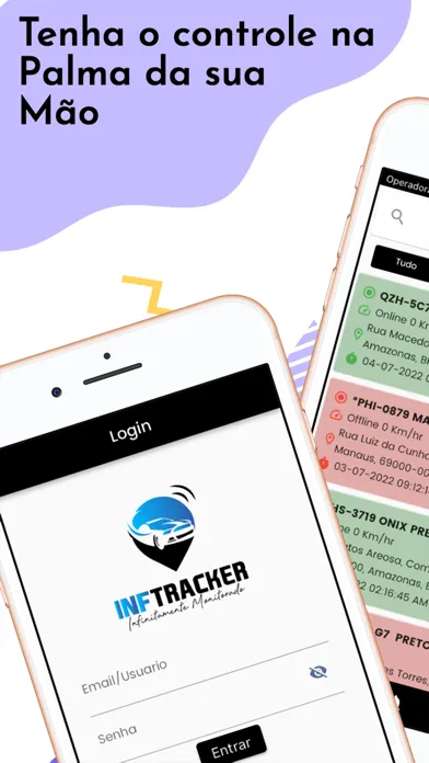 Capturas de pantalla de INF Tracker