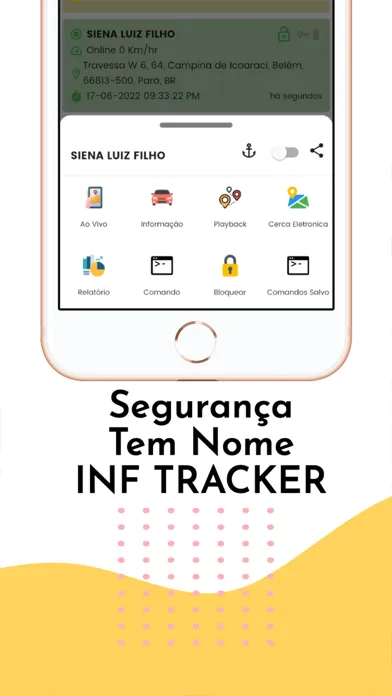 Capturas de pantalla de INF Tracker
