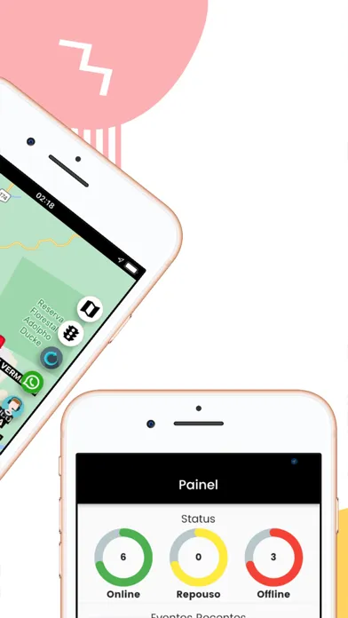 ภาพหน้าจอของ Pegasus Tracker