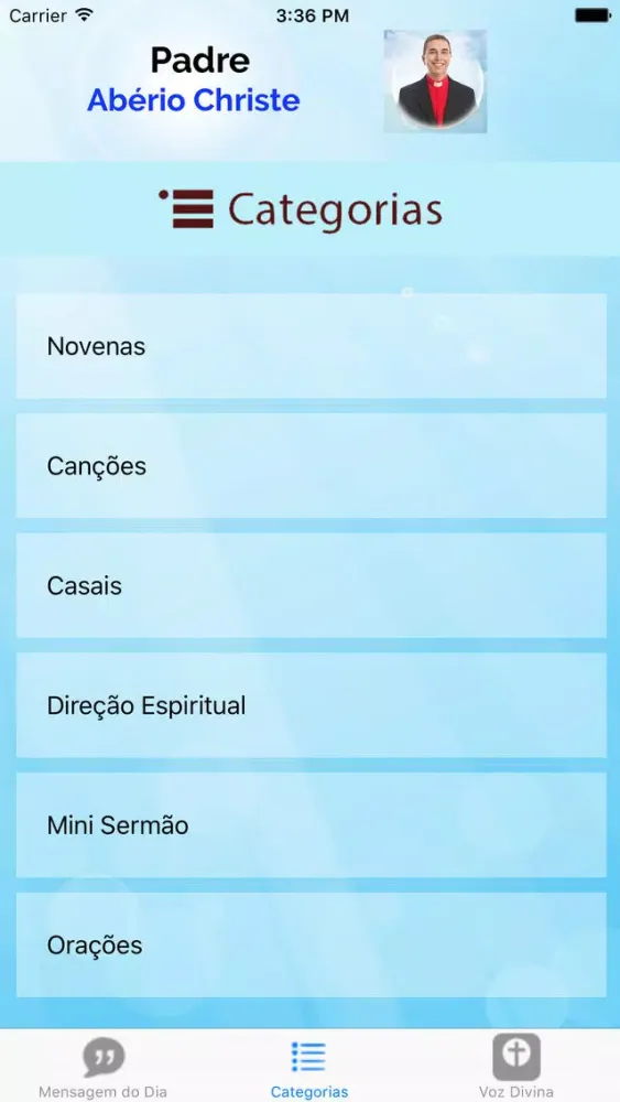 Capturas de pantalla de Clube da Fé - ed Padre Abério Christe