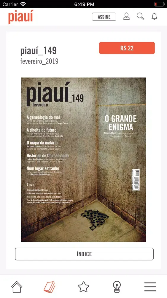 Screenshot di revista piauí