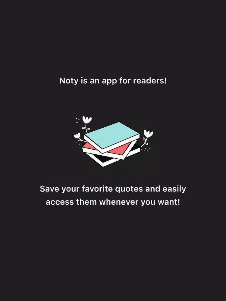 Noty - Save Book Quotes iPad  スクリーンショット
