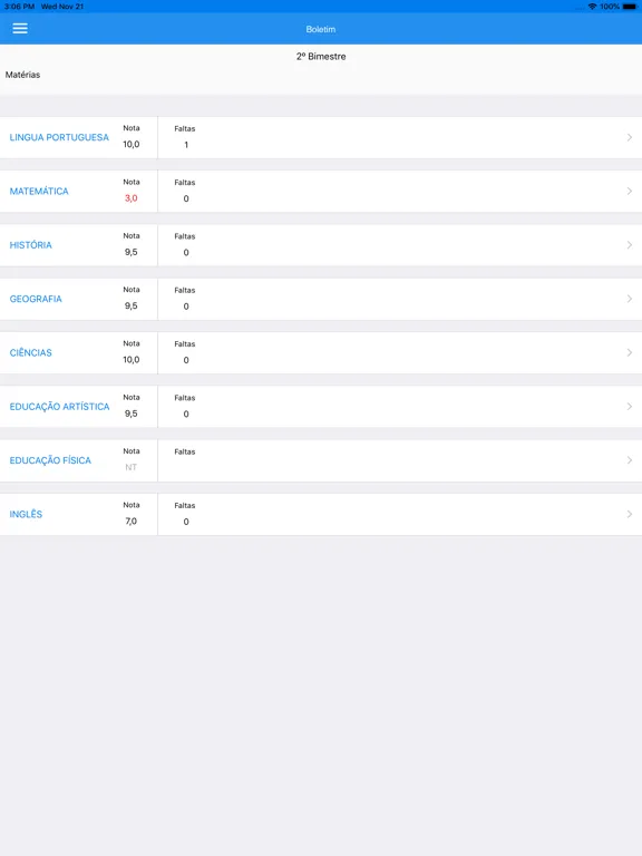 ACADESC - Gestão Escolar iPad  سکرین شاٹس