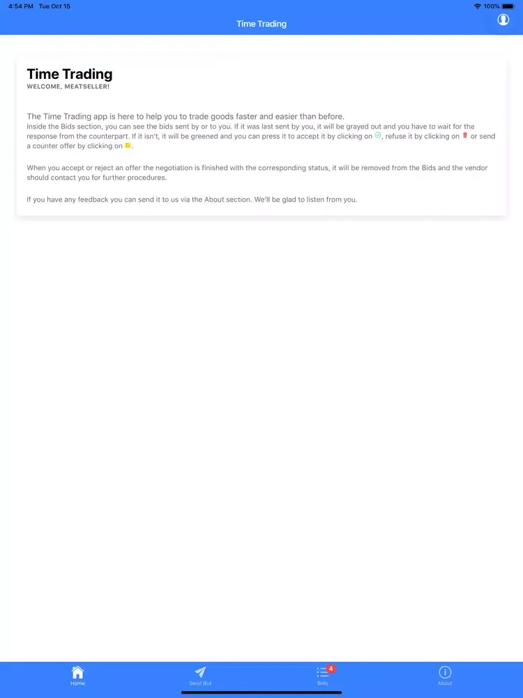 Captures d'écran de Time Trading iPad 