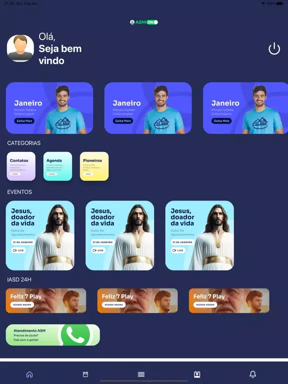 Agenda ASM iPad 应用截图