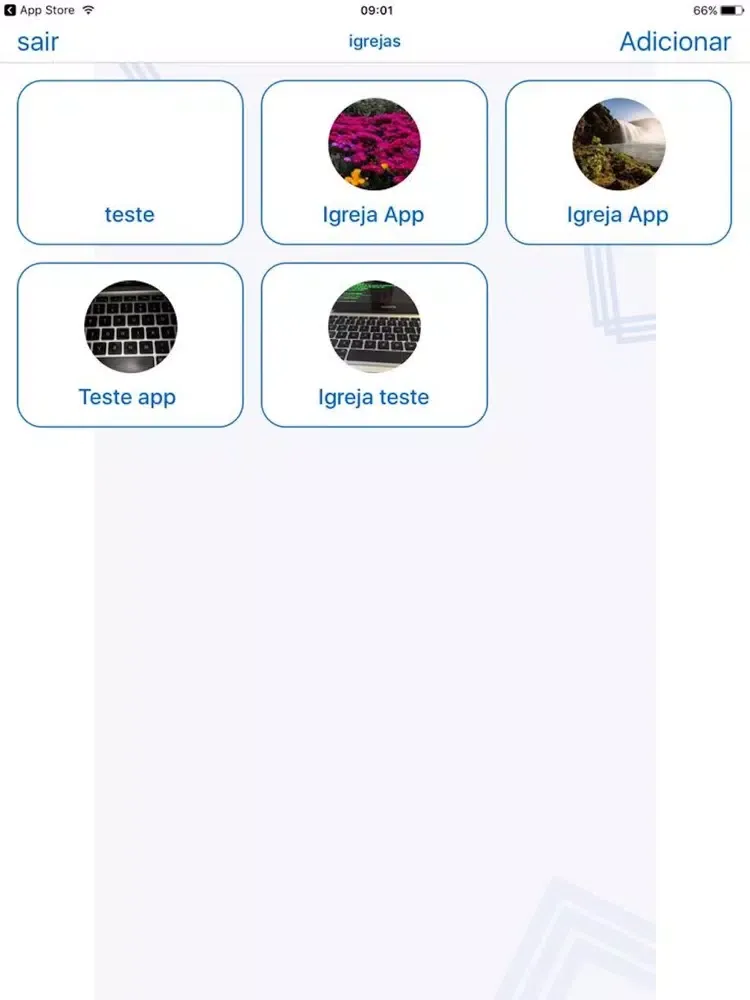 تصاویر Visita Pastoral Controle iPad 