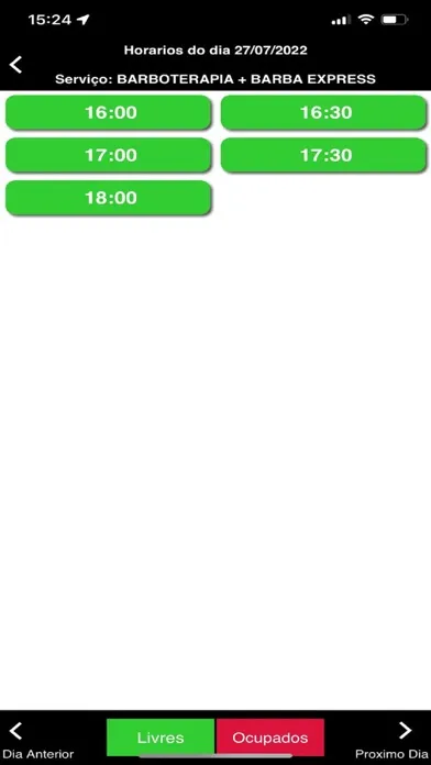Screenshot di Texas Barbearia