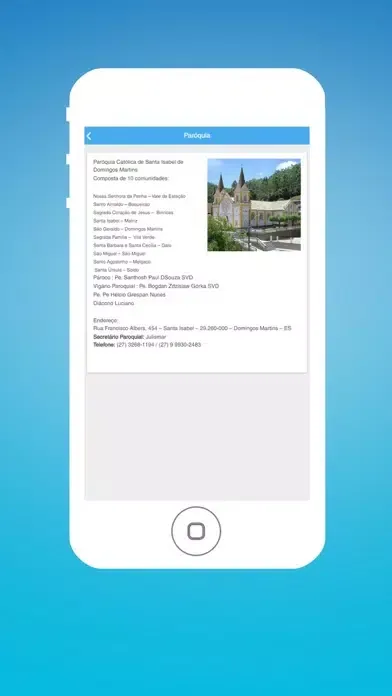 Paróquia Santa Isabel Screenshots