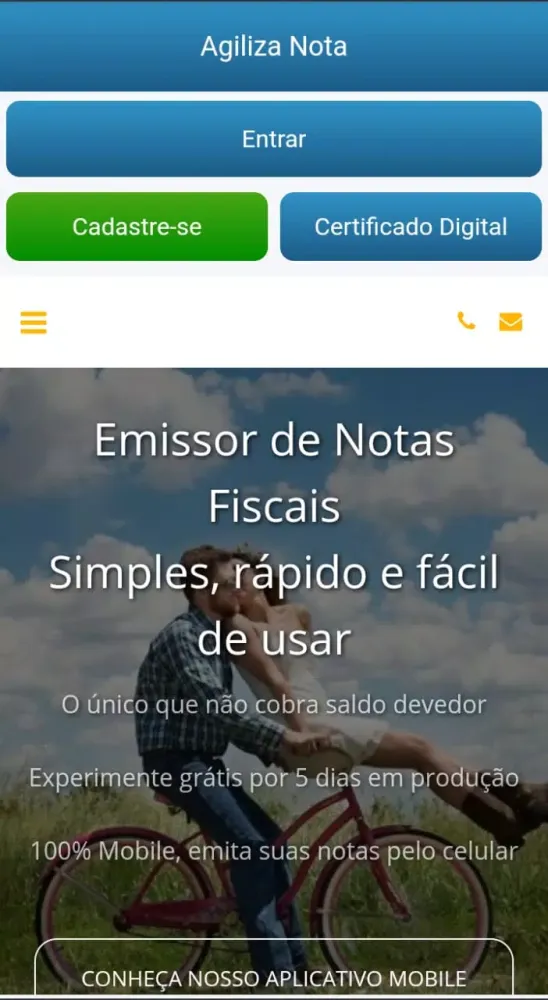 Emissão de Nota 5 Dias Grátis Screenshots