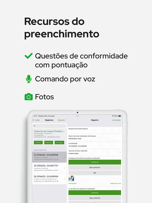 Produttivo: Ordem de Serviço iPad  سکرین شاٹس