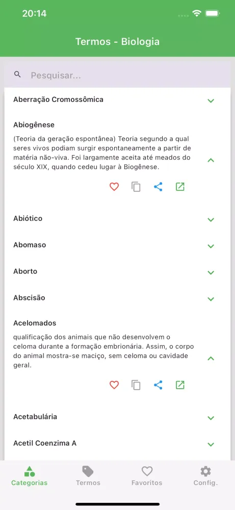 Termos Técnicos Screenshots