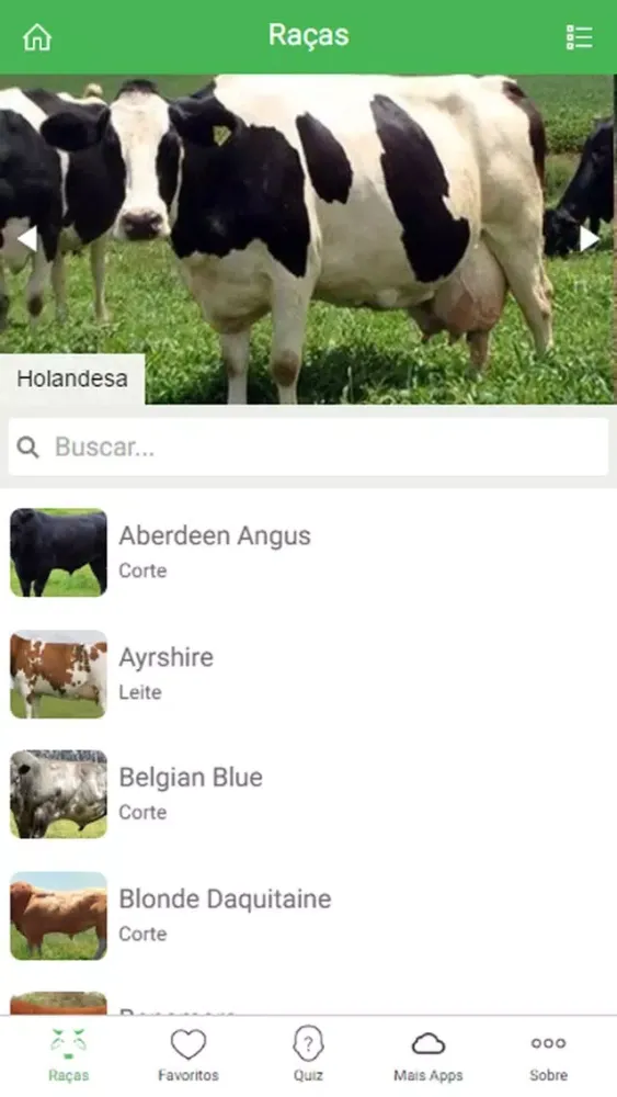Capturas de tela do Cattle Breed