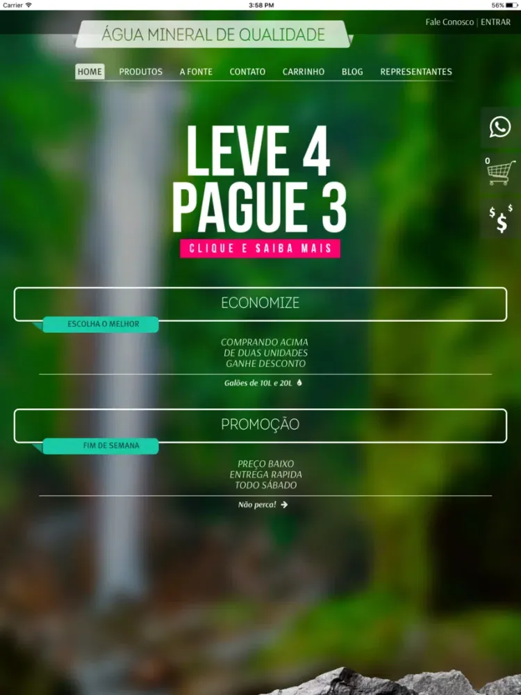 Скриншоты Agua Rocha Branca iPad 