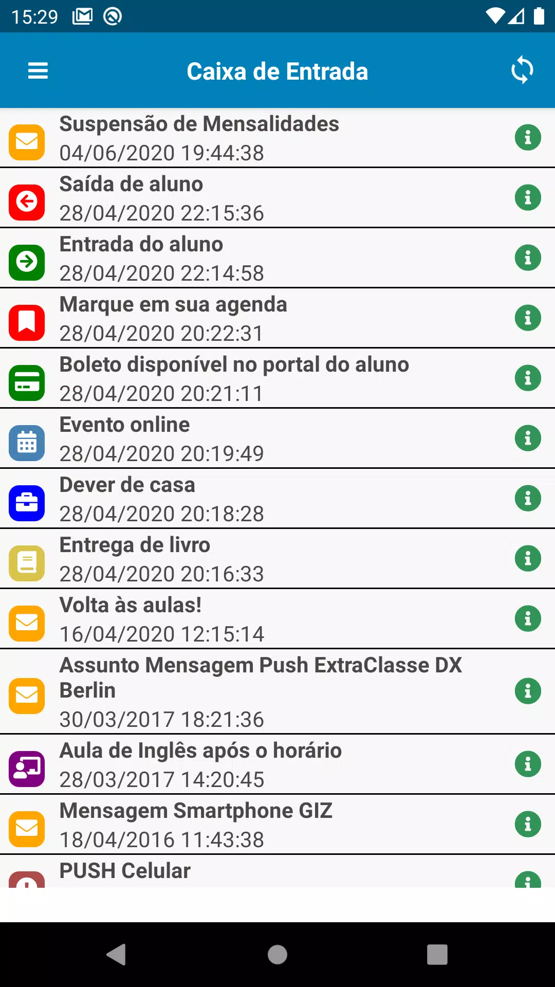 ExtraClasse Screenshots