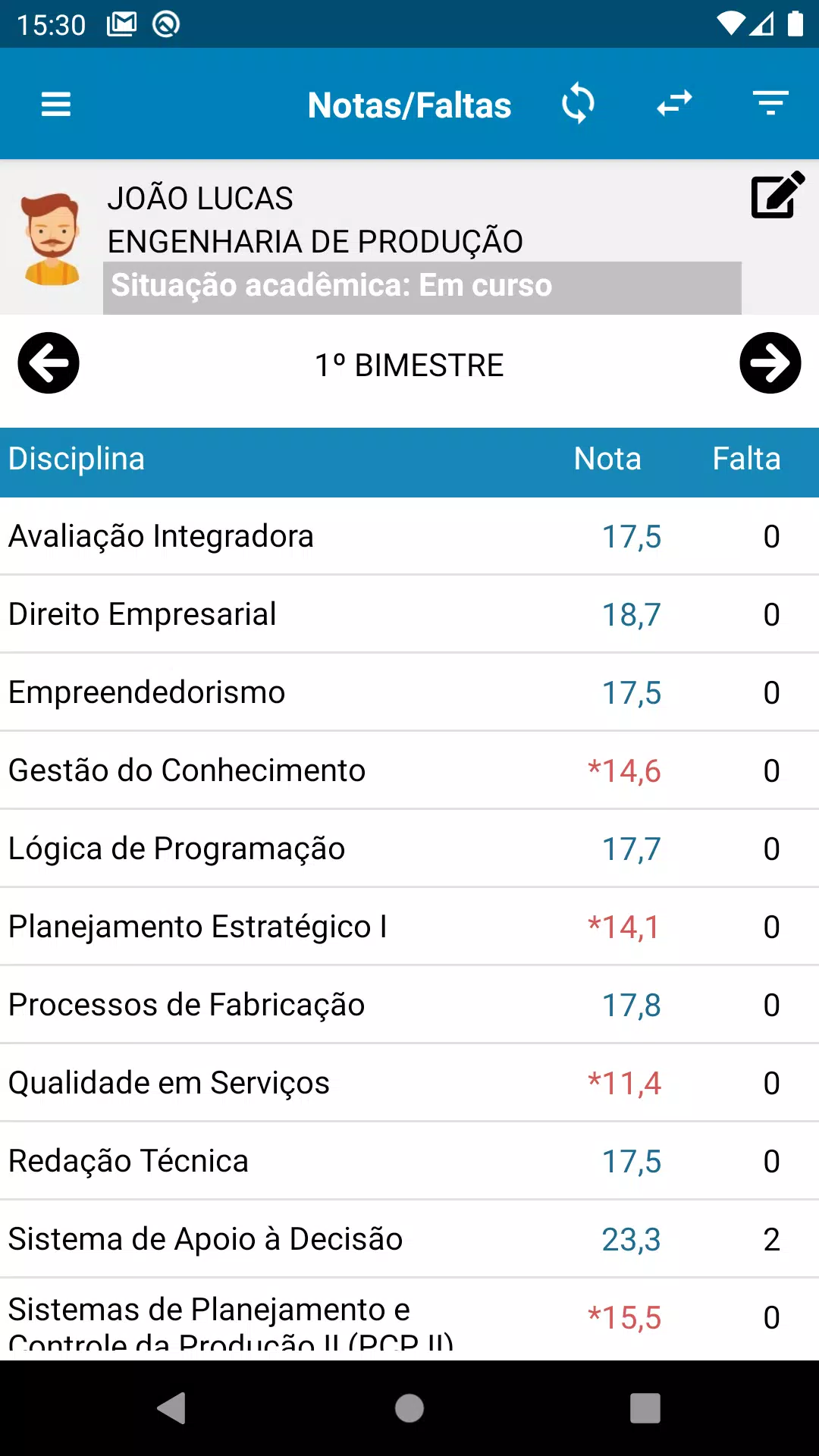 ExtraClasse Screenshots