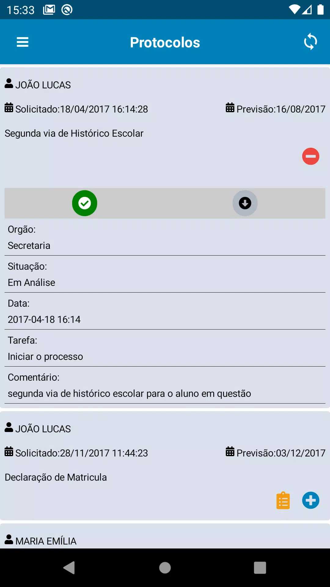 ExtraClasse Screenshots