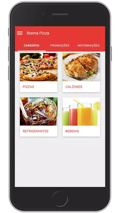 Tangkapan layar Bonna Pizza Delivery