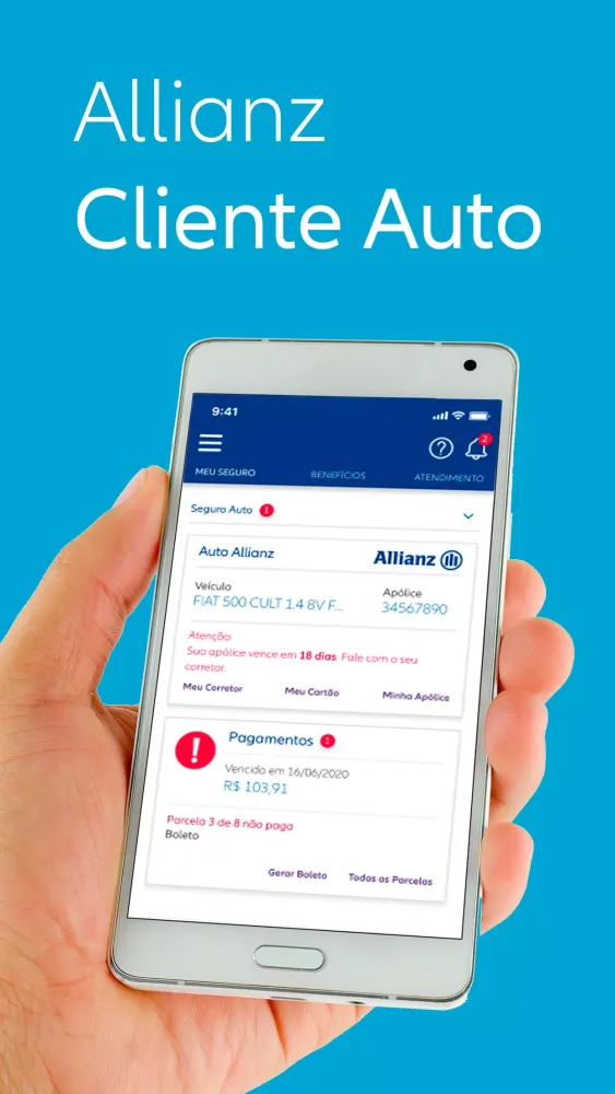 Allianz Cliente Auto Screenshots