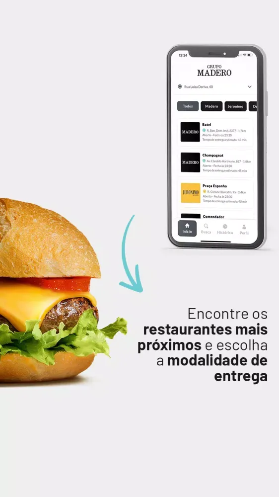 Grupo Madero App Screenshots