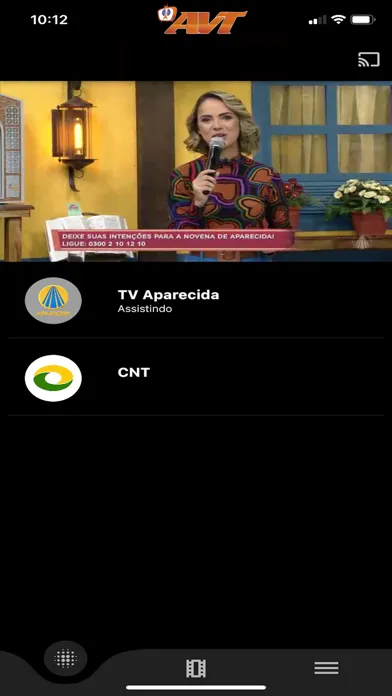 Tangkapan layar TV AVT