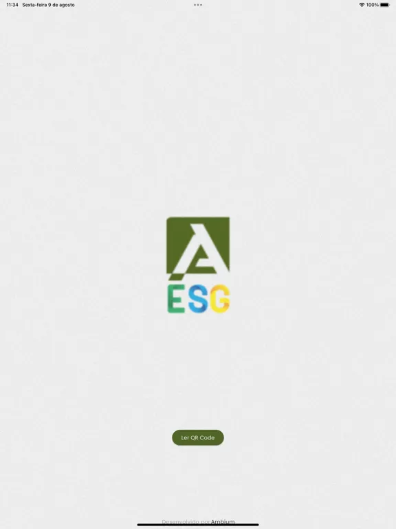 Capturas de tela do Ambium ESG iPad 