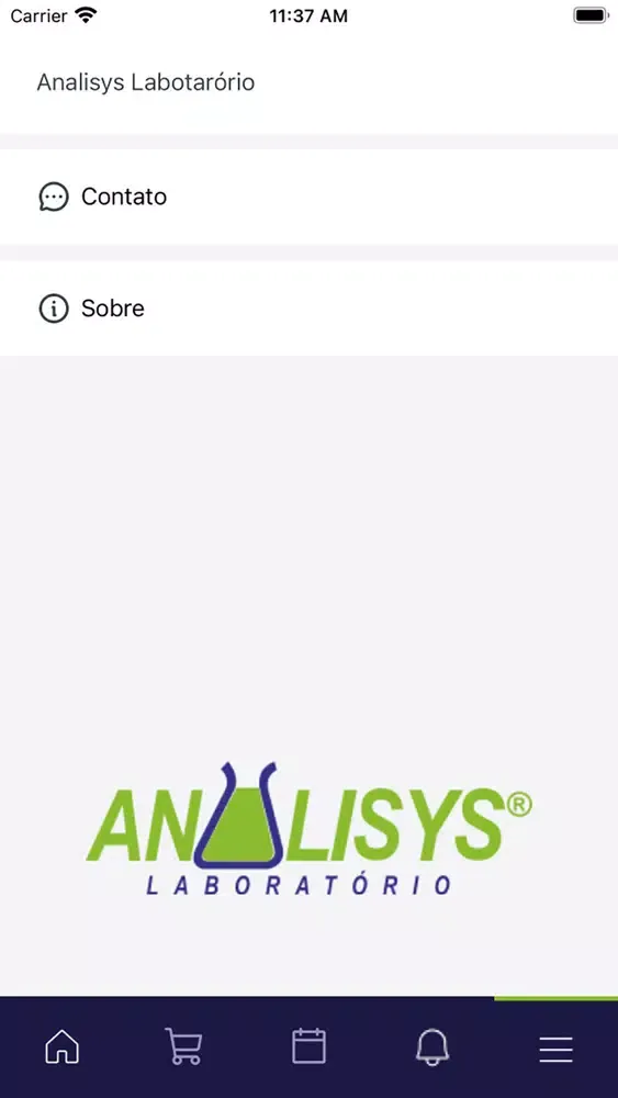 Скриншоты Analisys Laboratório