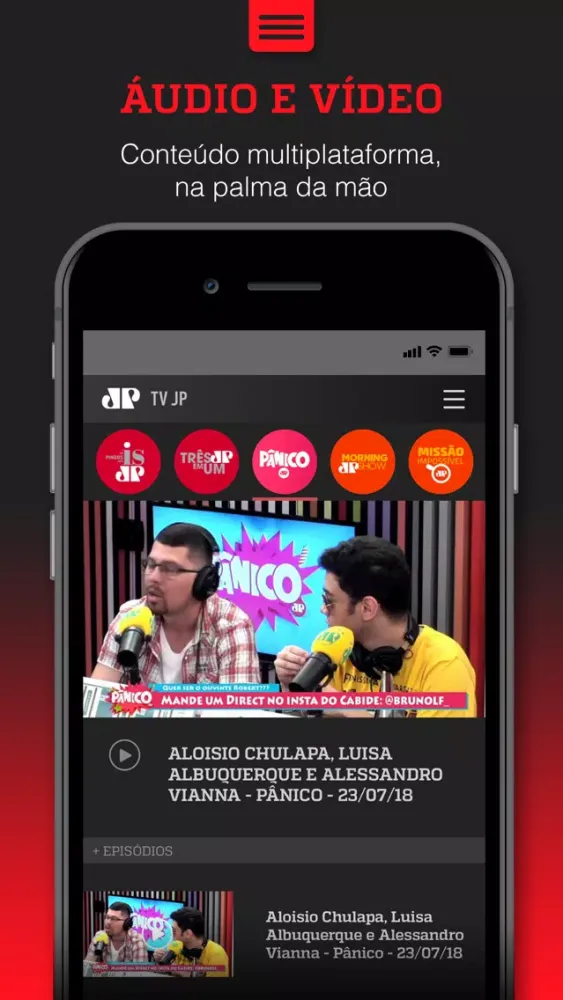 Screenshot di Jovem Pan