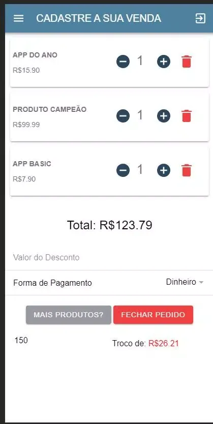 Venda Fácil | Registrador de V应用截图
