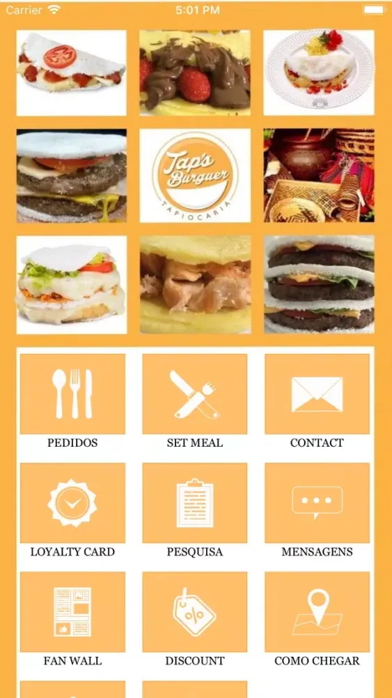 Zrzuty ekranu Taps Burguer Tapiocaria