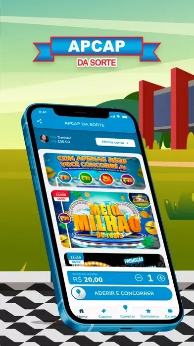 Tangkapan layar Apcap da Sorte