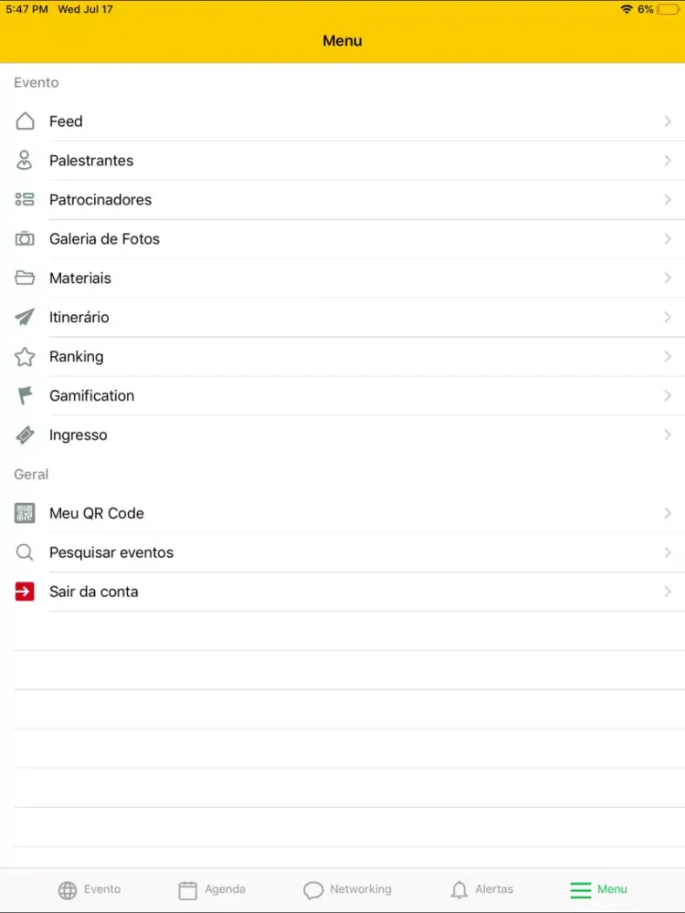 Brasil Investment Forum iPad  Ekran Görüntüleri