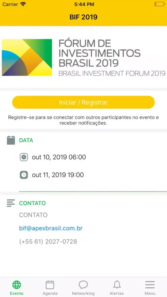 Brasil Investment Forum Ekran Görüntüleri