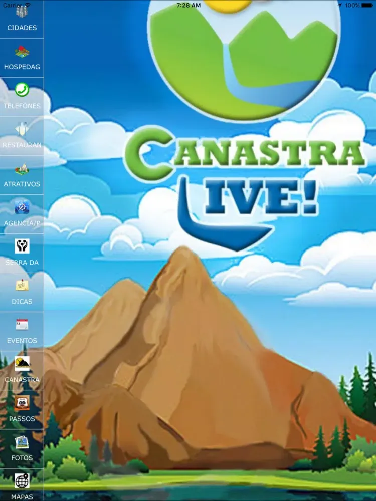 Capturas de tela do Canastra Live iPad 