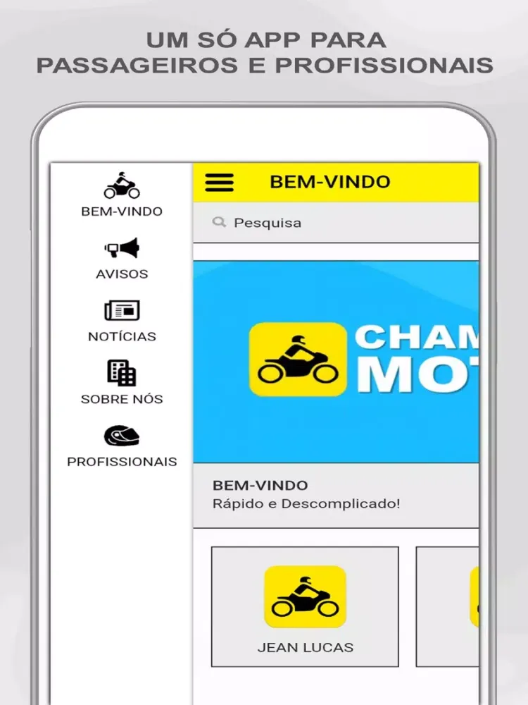 Ảnh chụp màn hình của Chamar Moto Paraíso iPad 