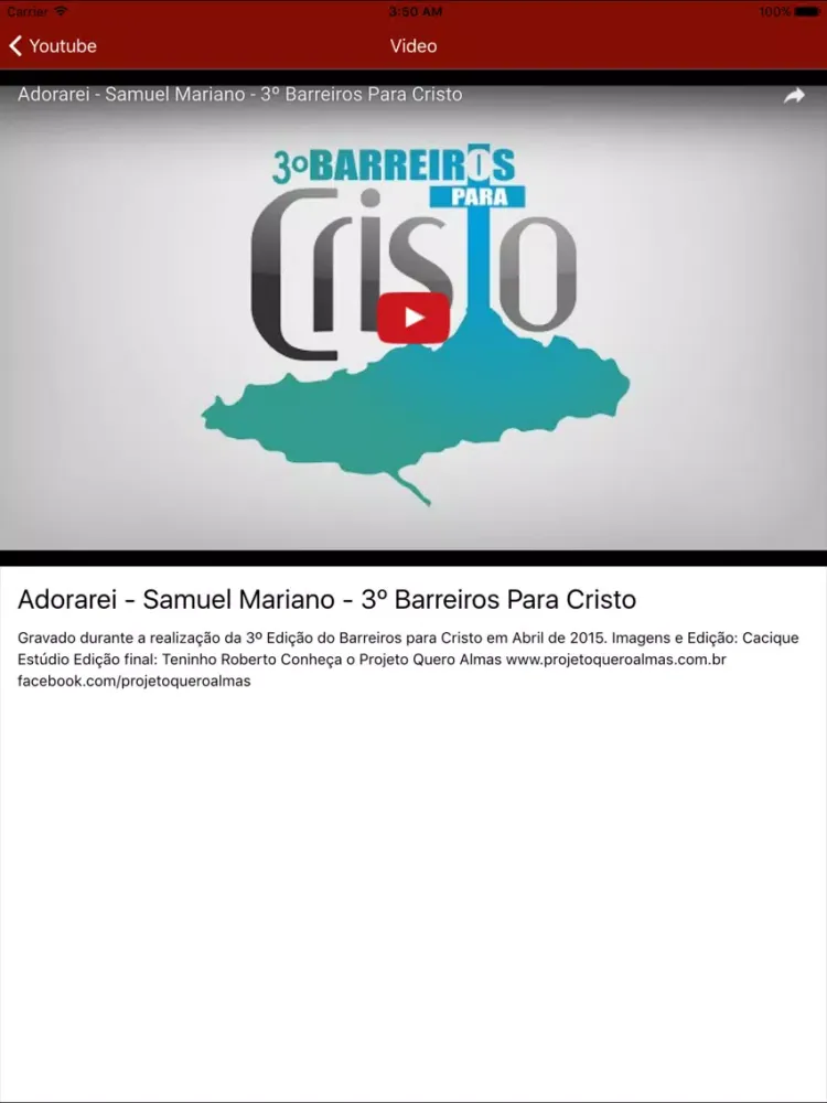 Samuel Mariano iPad 应用截图