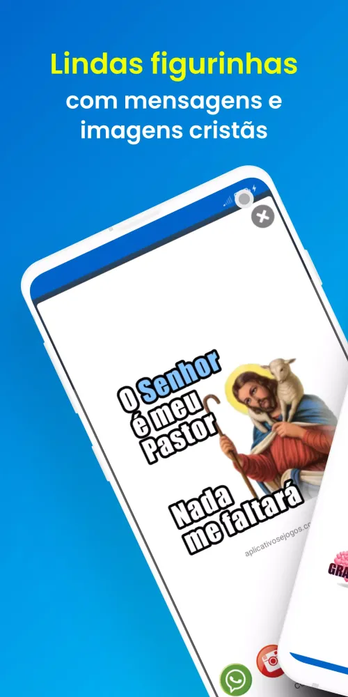 Figurinhas e Status de Jesus应用截图