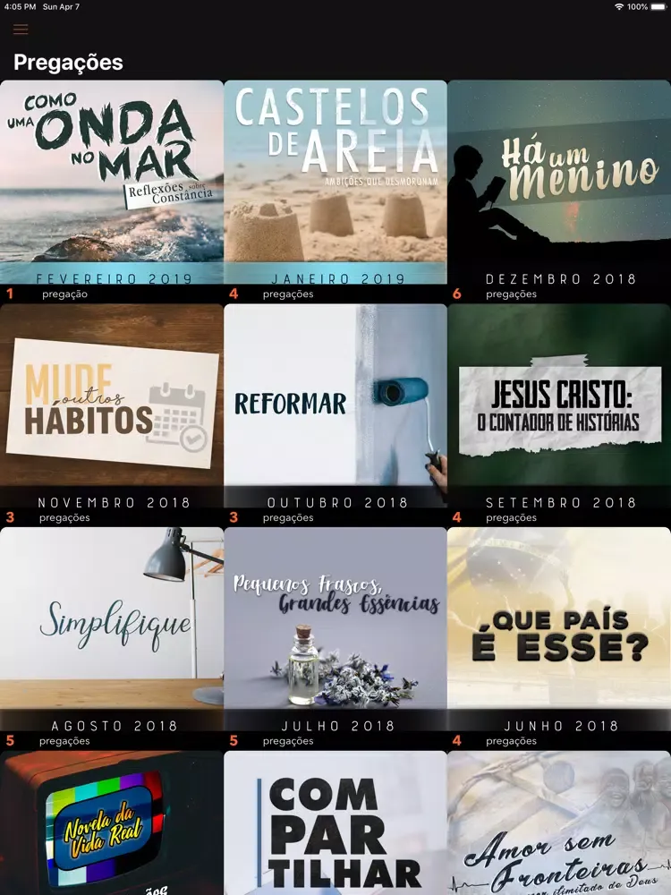 Screenshot di Comunidade Apóstolo Pedro iPad 