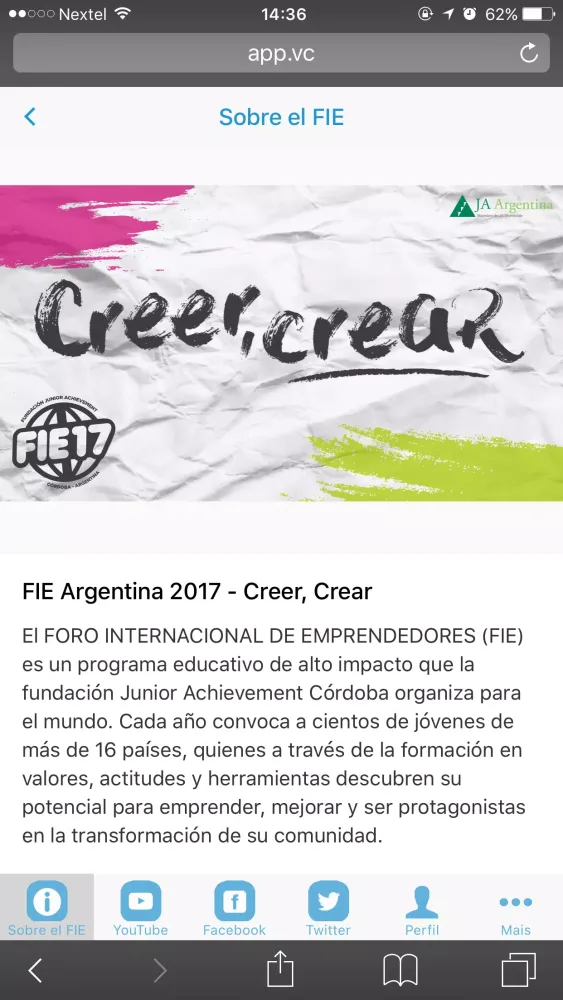 FIE CORDOBA ARGENTINA স্ক্রিনশট