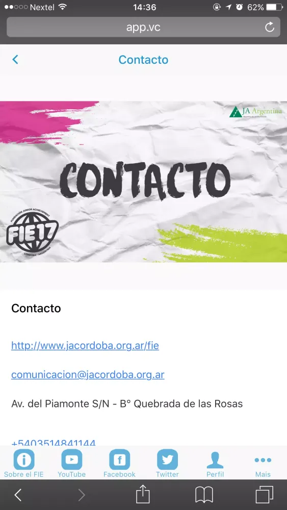 FIE CORDOBA ARGENTINA স্ক্রিনশট