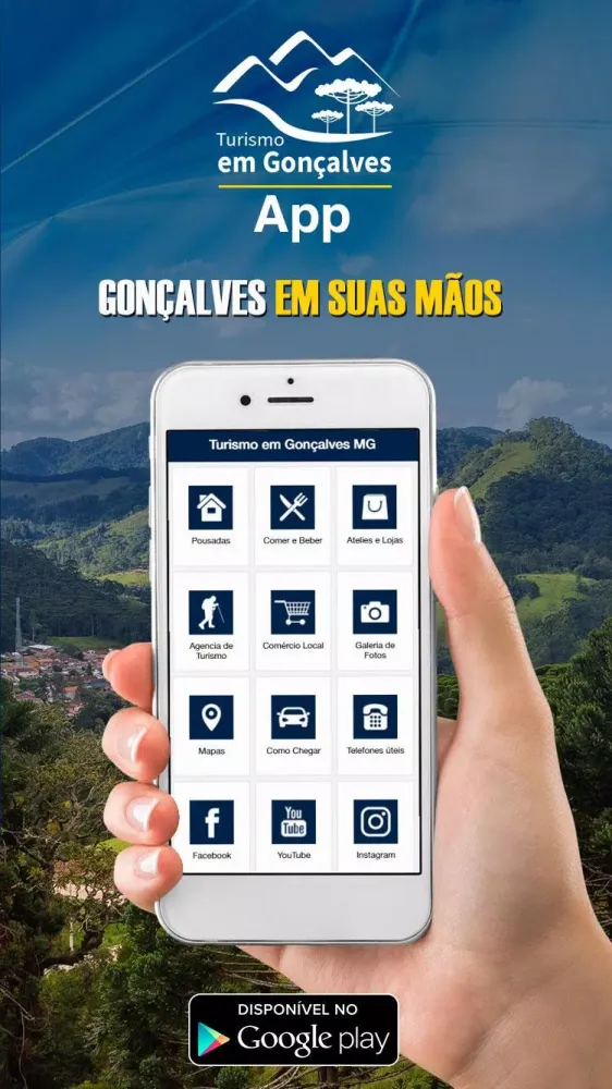 Tangkapan skrin Turismo em Gonçalves APP