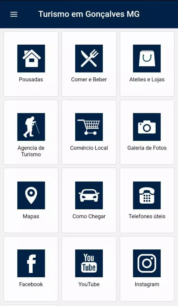 Tangkapan skrin Turismo em Gonçalves APP