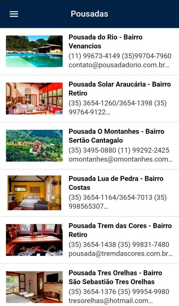 Tangkapan skrin Turismo em Gonçalves APP
