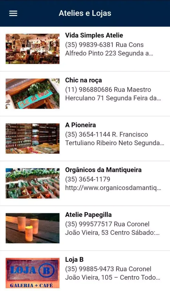 Tangkapan skrin Turismo em Gonçalves APP