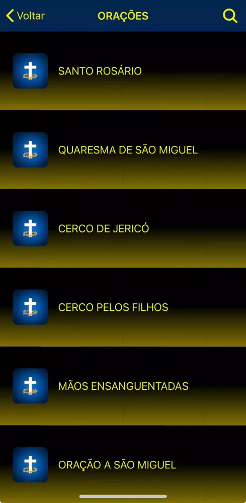 Ảnh chụp màn hình của Liturgia Católica Diária