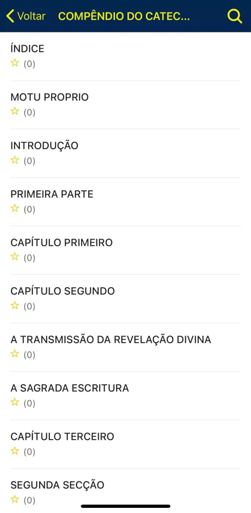 Ảnh chụp màn hình của Liturgia Católica Diária
